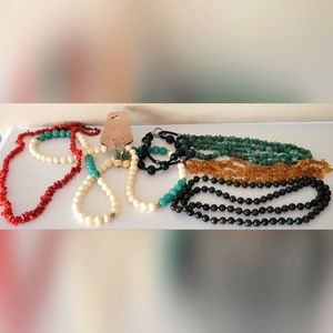 Natural stone jewelry bundle